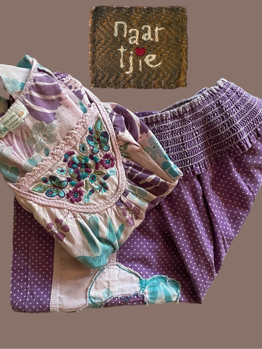 Naartjie Kids Butterfly Garden 2-Piece Outfit 4–6 Years Summer 2011